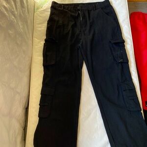 Men's Black Cargo Pants